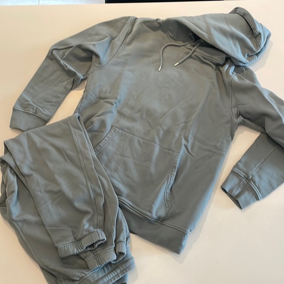 Colourful Standard Ice Blue hoodie and sweatpants - Picture 1 of 2